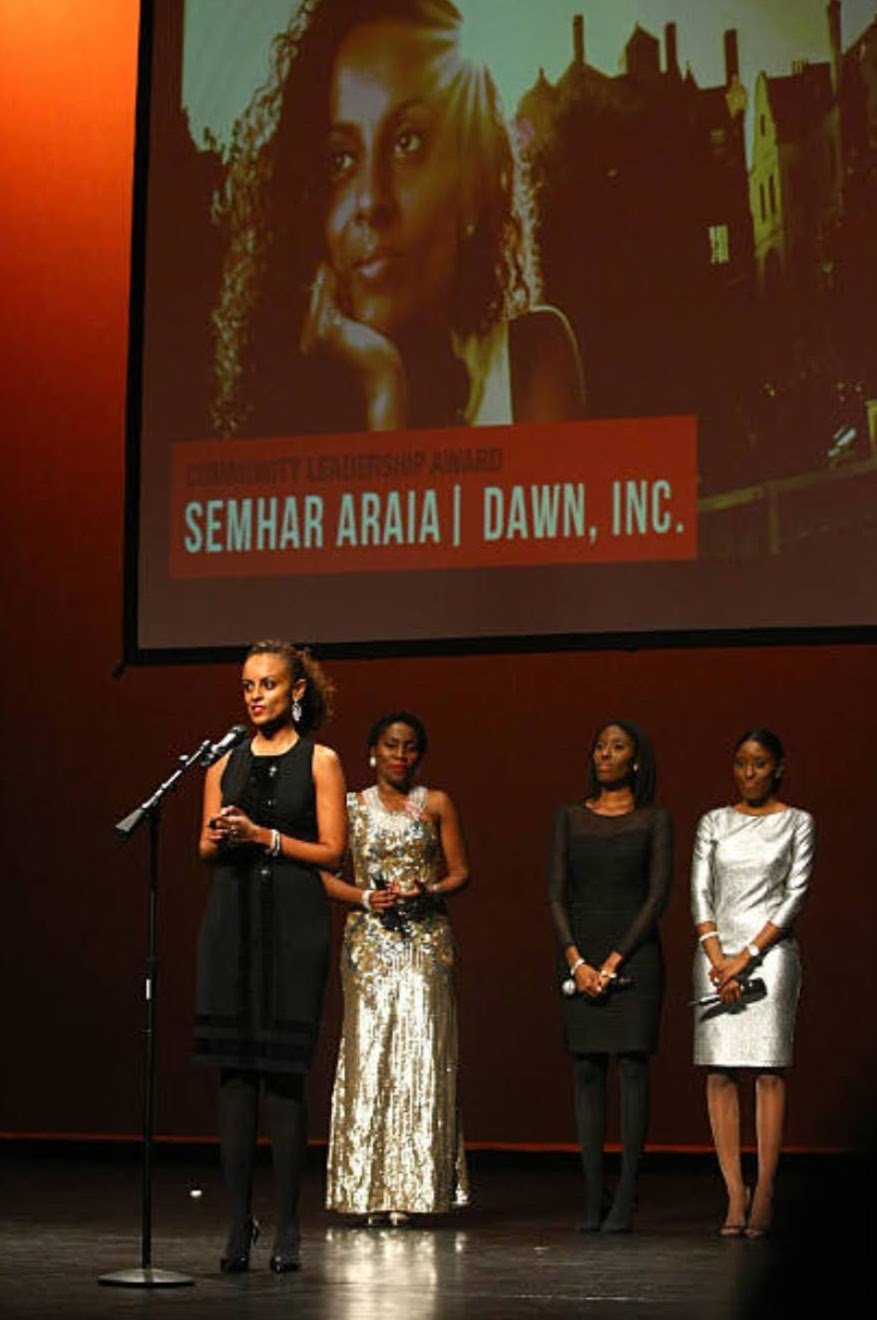 Semhar with DAWN network members
